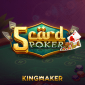 5 Card Poker lucky spin cards
